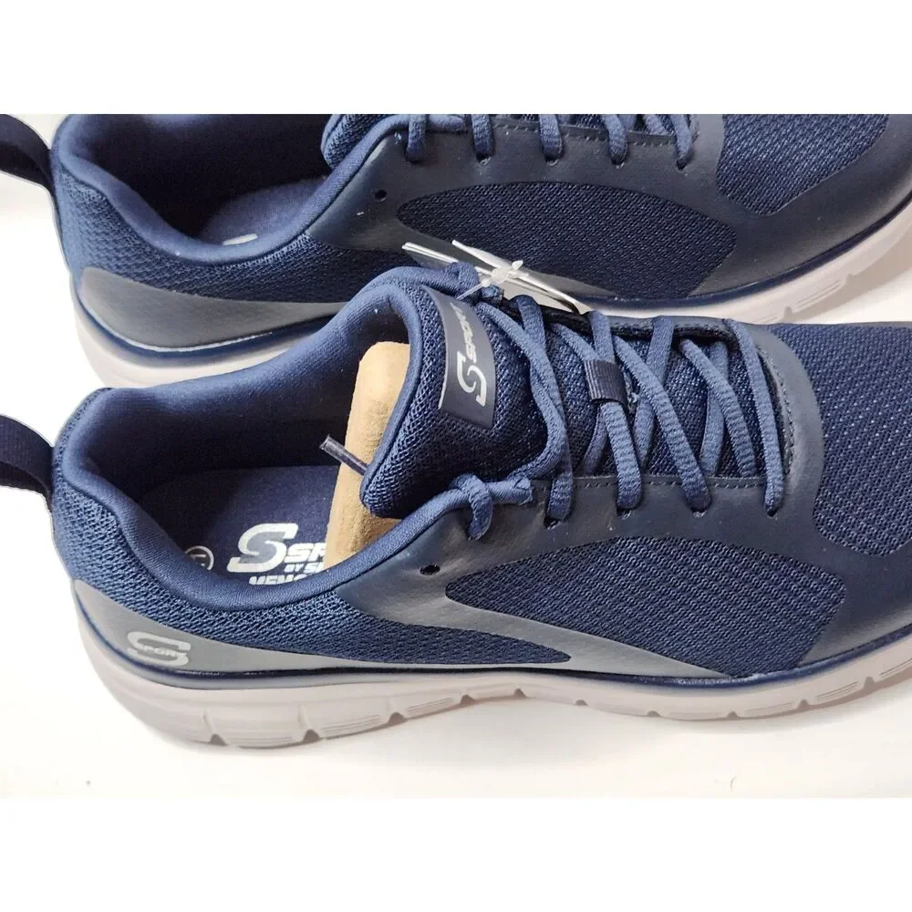S Sport by Skechers Memory Foam Lace-up Sneakers Men's 11 Dark Blue